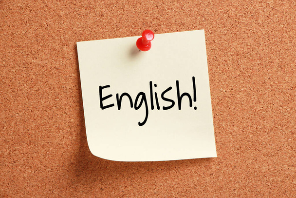 English text of English learning concept. - Foto, imagen
