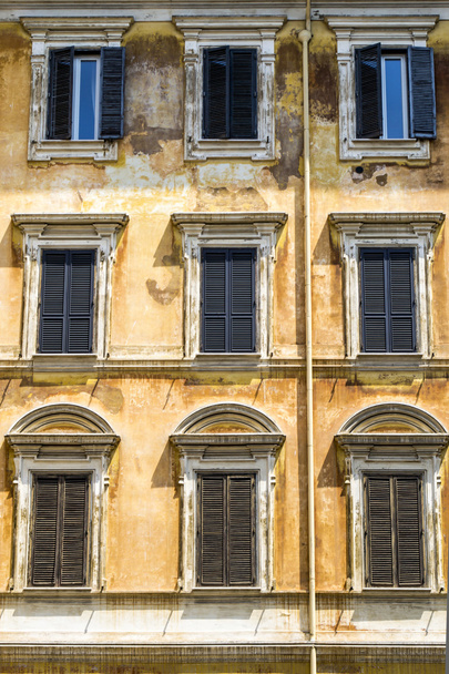 Italian house ancient facade - Photo, Image