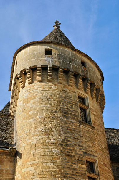 France, picturesque castle of Saint Genies in Dordogne - Foto, immagini
