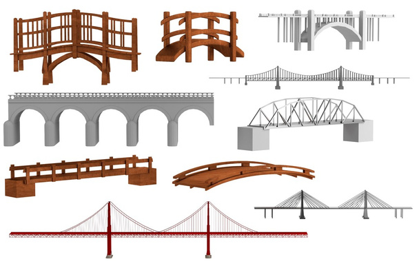 rendu 3d réaliste des ponts
 - Photo, image