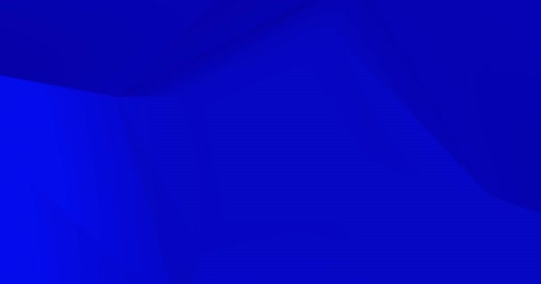 4k dunkelmarineblauer Schleifenverlauf abstrakter Hintergrund. Business-Video-Unternehmenspräsentation, Geburtstagsparty Hintergrund. Endloser reiner technologischer Wandel. Raum für Text. Zufällig bewegte weiche geometrische Linien - Filmmaterial, Video