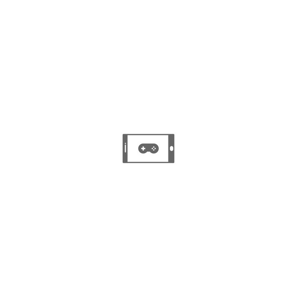 Telefono icona gioco pad logo vettoriale modello illustrazione - Vettoriali, immagini