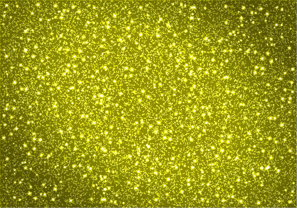 Sparkling glitter yellow. vector illustration. - Vector, Image