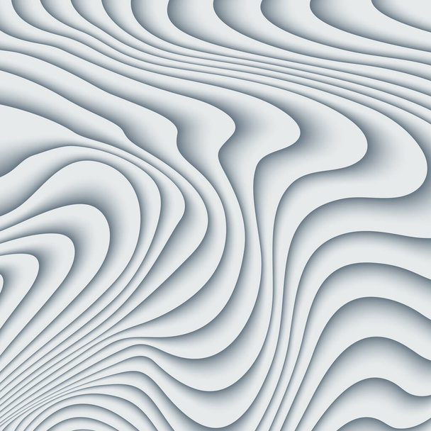 Papier vectoriel ondes de coupe fond moderne. - Vecteur, image