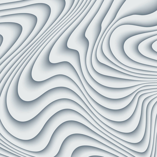 Vektor Papierschnitt Wellen modernen Hintergrund. - Vektor, Bild