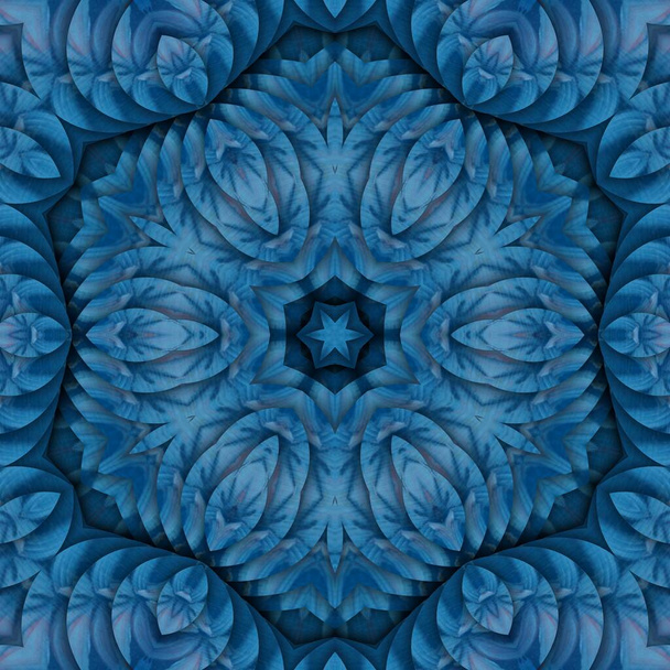 αστέρια και ρίγες μπλε κόκκινο λευκό γεωμετρικό επαναλαμβανόμενο μοτίβο και περίπλοκο σχεδιασμό - Φωτογραφία, εικόνα