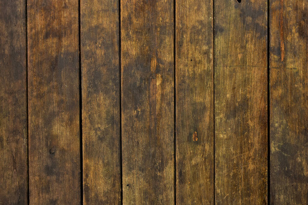 Old rustic wood plank brown texture background - Fotó, kép