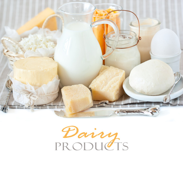 Молочные продукты. - Фото, изображение