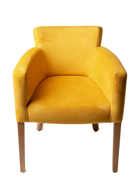 Modern classic arm chair isolated on white - Φωτογραφία, εικόνα