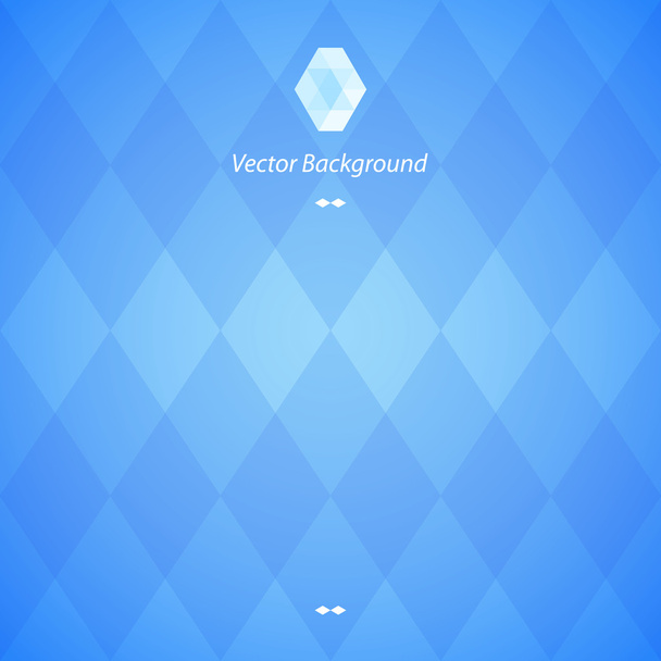 Blue Abstract Geometrical Background - Vektor, Bild