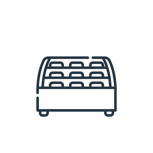 векторна іконка холодильника. інсульт, який можна змінити на холодильник. лінійний символ холодильника для використання в веб- та мобільних додатках, логотипі, друкованих засобах масової інформації. Тонка лінія ілюстрації. Векторний ізольований контурний малюнок
. - Вектор, зображення