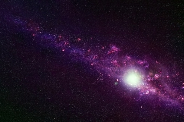 Gyönyörű kozmikus köd. A kép egyes elemeit a NASA bocsátotta rendelkezésre. Kiváló minőségű fénykép - Fotó, kép