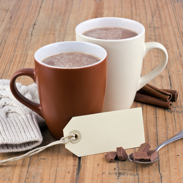 warme chocolademelk - Foto, afbeelding