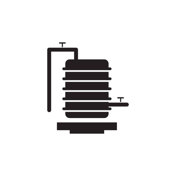 réservoir d'eau vecteur icône logo design - Vecteur, image