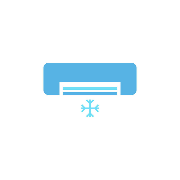 ar condicionado vetor ícone logotipo design
 - Vetor, Imagem