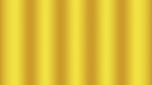 豪華な黄色の金の色、背景の壁のための黄金のカーテン、背景のための金のグラデーションと波曲線、黄金の布の滑らかな、金の服の絹の壁紙のための流れるテクスチャ - ベクター画像