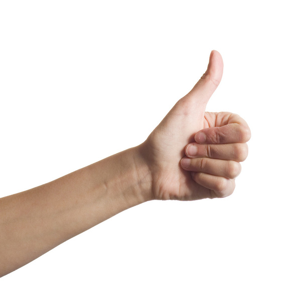 Thumb up sign - Фото, изображение