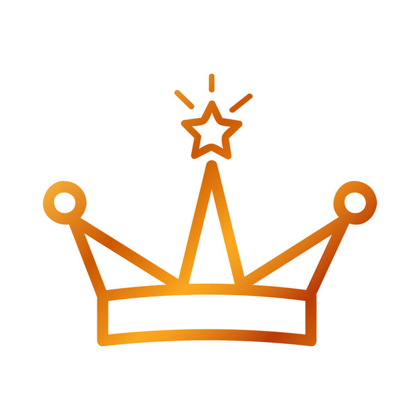 Икона - Корона 01
 - Вектор,изображение
