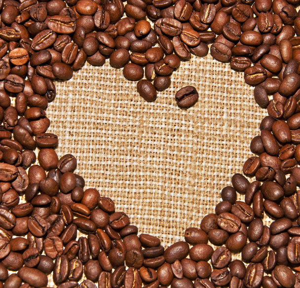 Coração de café - Foto, Imagem