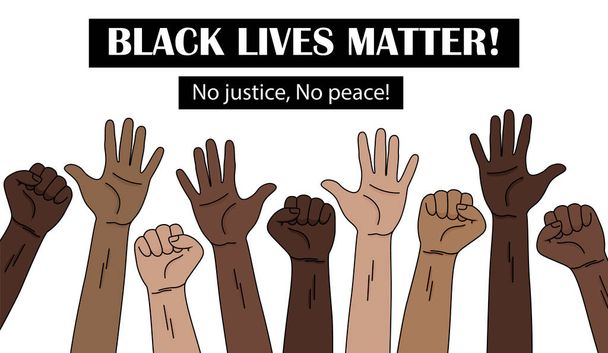 Black lives matter - Vector, Image