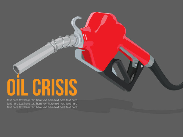Fuel Nozzle on illustration graphic vector - Vector, Image