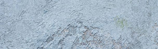 rough abstract grey concrete background texture, panoramic shot - Zdjęcie, obraz