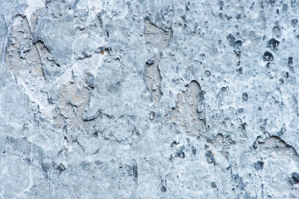 Hrubá abstraktní šedá betonová texturovaná stěna - Fotografie, Obrázek