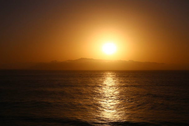 Deniz üzerinde güzel bir gün batımı, Cape Verde - Fotoğraf, Görsel