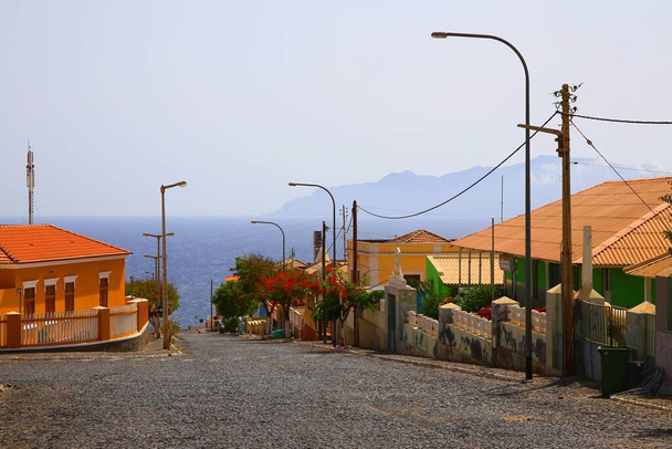 Beautiful view of Sao Felipe, Fogo island, Cape Verde - Photo, Image