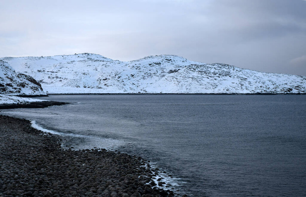 mesmerizing harsh winter landscapes of the arctic - Valokuva, kuva