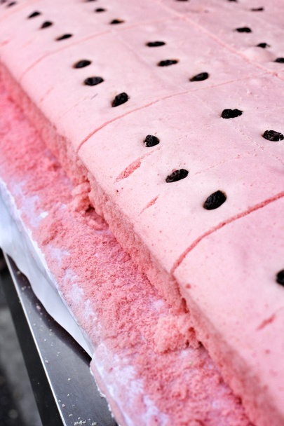 Gâteau éponge fraise
 - Photo, image