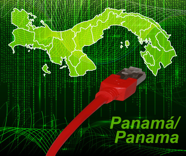 Panaman kartta
 - Vektori, kuva