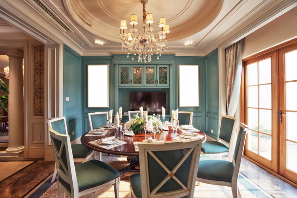 luxurious dining room - Photo, Image