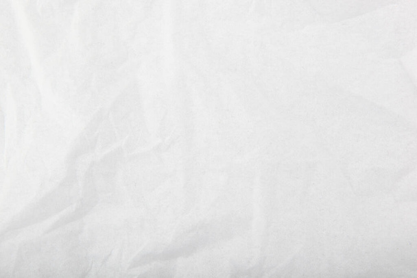 υφή τσαλακωμένου λευκού χαρτιού  - Φωτογραφία, εικόνα