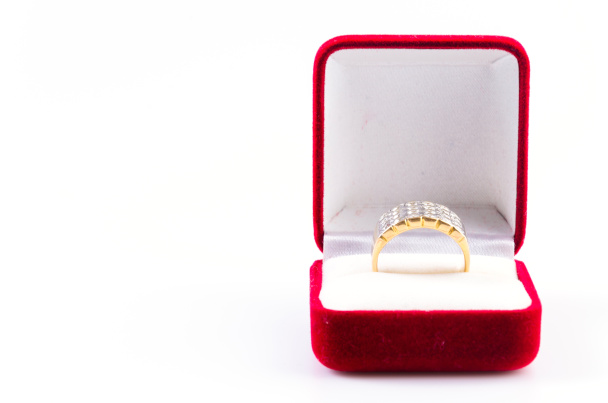 diamantový prsten - Fotografie, Obrázek