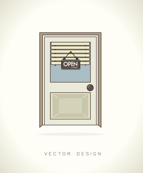commerce design - Vector, Image