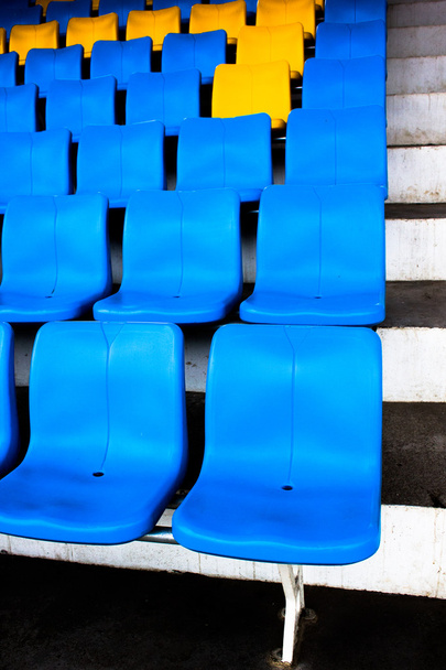 Stadionstühle - Foto, Bild