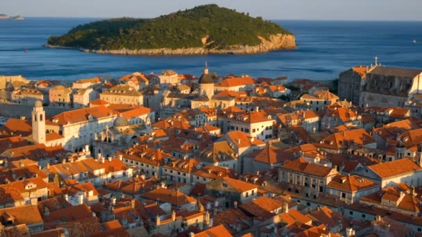 Ciudad histórica de Dubrovnik Casco antiguo, Croacia. - Imágenes, Vídeo