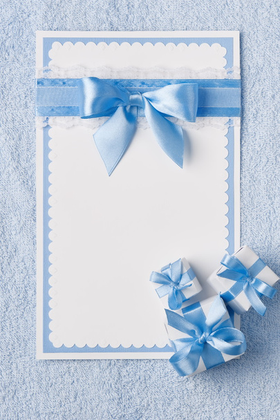 Greeting card with gifts - Foto, immagini