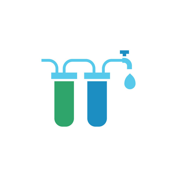projekt ikony wektora wody filtra - Wektor, obraz