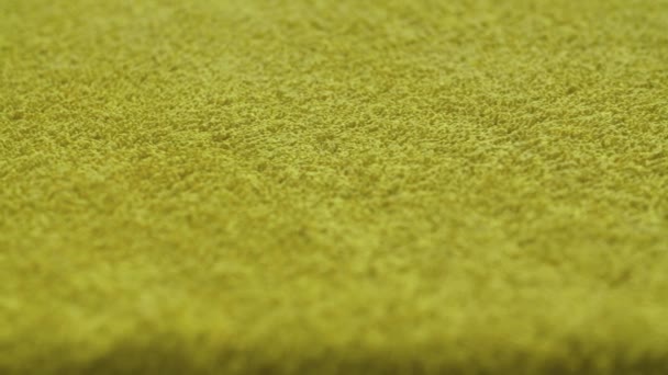 Tekstura, tło - zielony frotte tkanina - Materiał filmowy, wideo