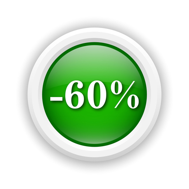 60 percent discount icon - Foto, Bild