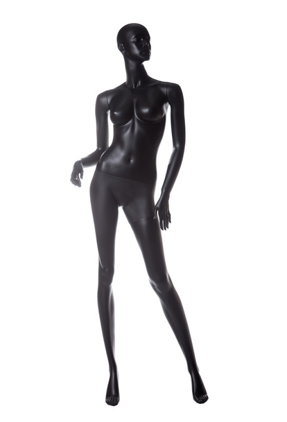 Schaufensterpuppe schwarz weiblich - Foto, Bild