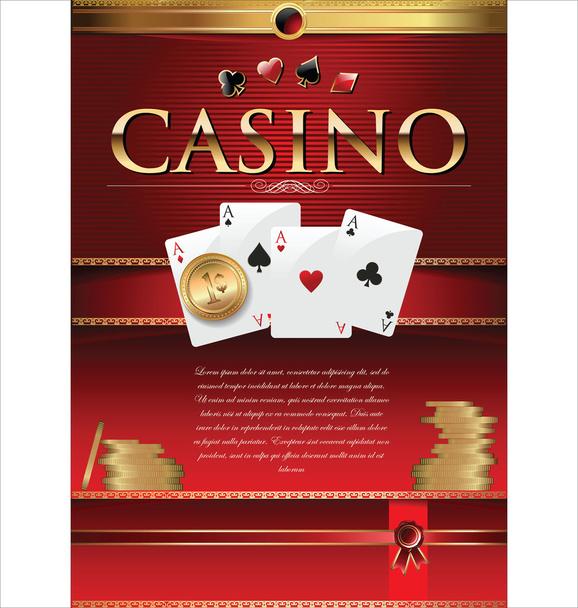 Casino background - Вектор,изображение