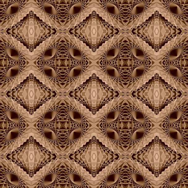 Patrón abstracto geométrico futurista sin costuras
 - Vector, Imagen