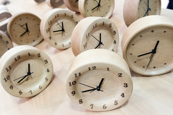 Wooden clocks - Photo, Image