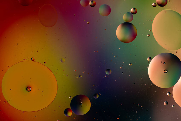 Multicolor háttér 3D render buborékok - Fotó, kép