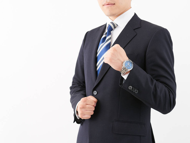 Giapponese maschio uomini d'affari lotta - Foto, immagini