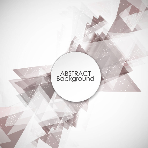 Abstract background with modern triangle. Vector illustration. - Vetor, Imagem