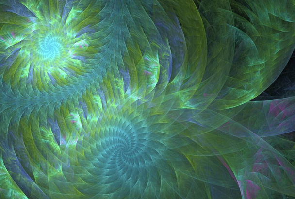 abstract design of spirals, decorative background - Φωτογραφία, εικόνα